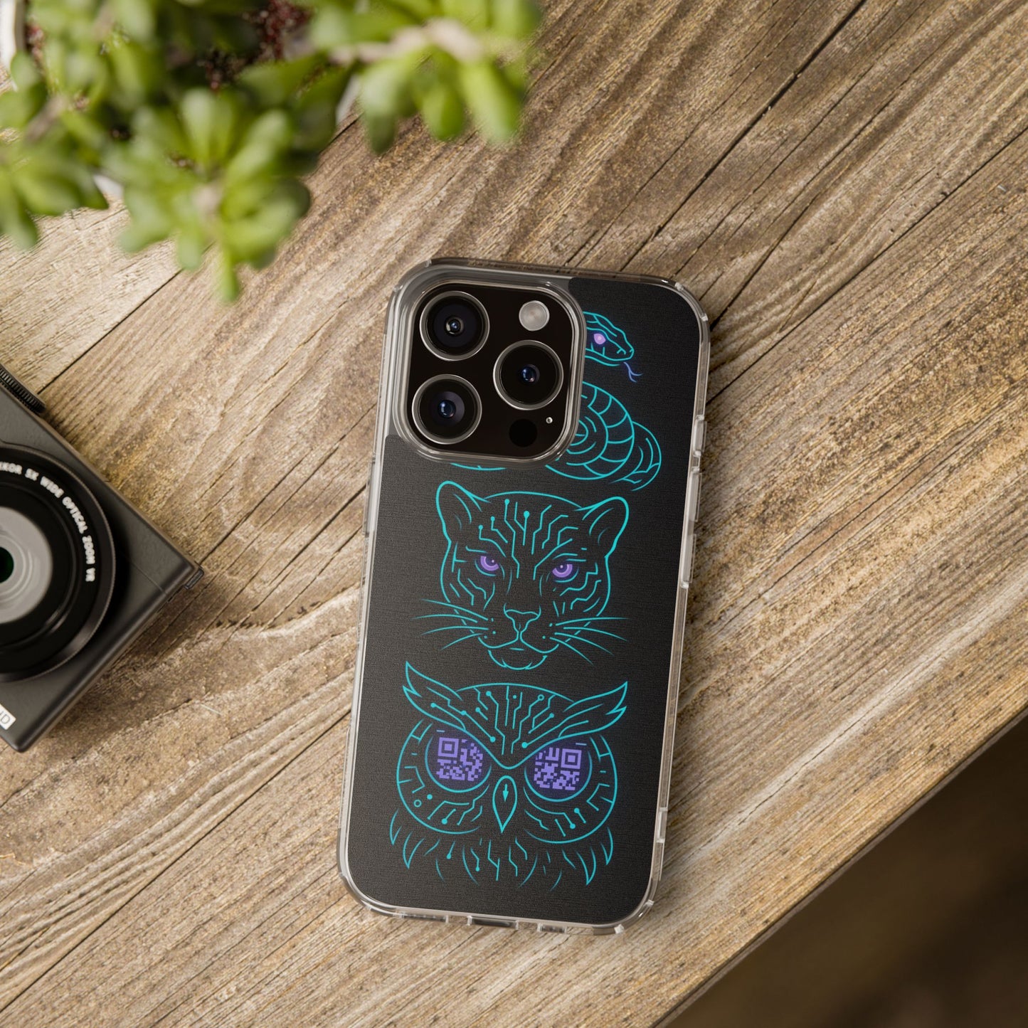 Mystic Midnight • Apple iPhone 16 • Clear Case