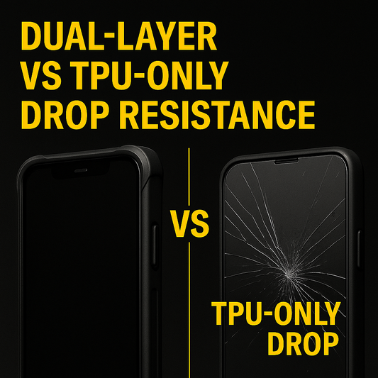 Dual-Layer vs TPU-Only Phone Cases — 2025 Drop Test Results & Real Protection Differences