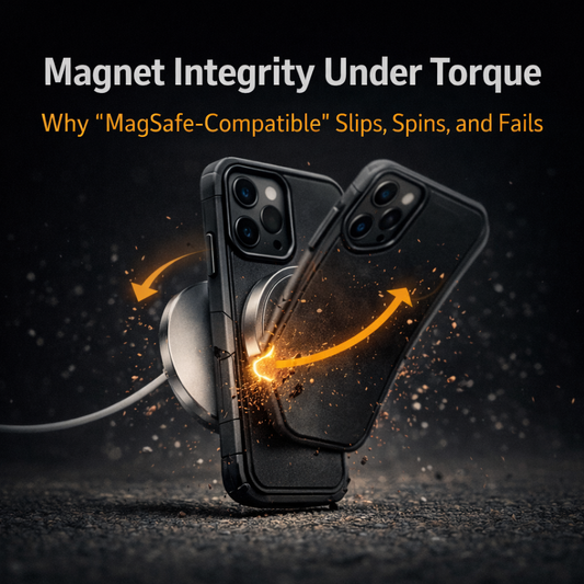 Magnet Integrity Under Torque: Why “MagSafe-Compatible” Slips, Spins, and Fails