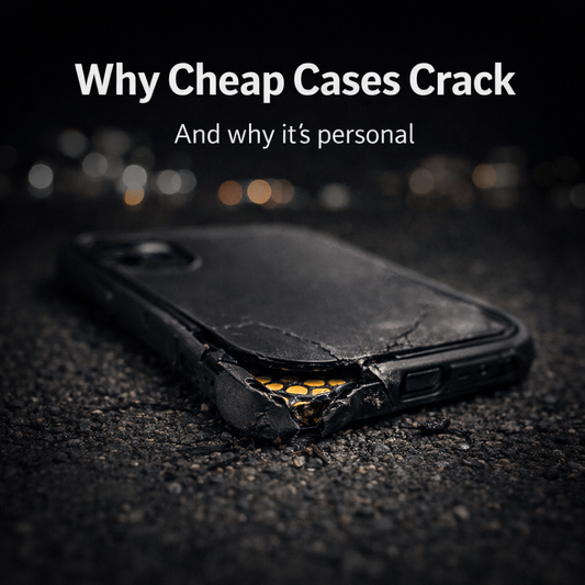 Why Cheap Phone Cases Crack — and Why It’s Personal