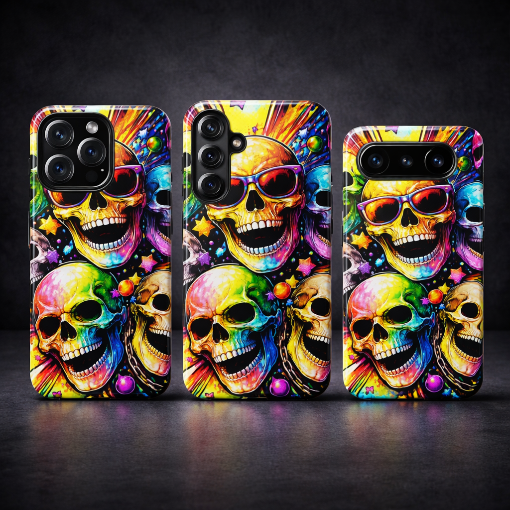 Chromatic Carnage Phone Cases