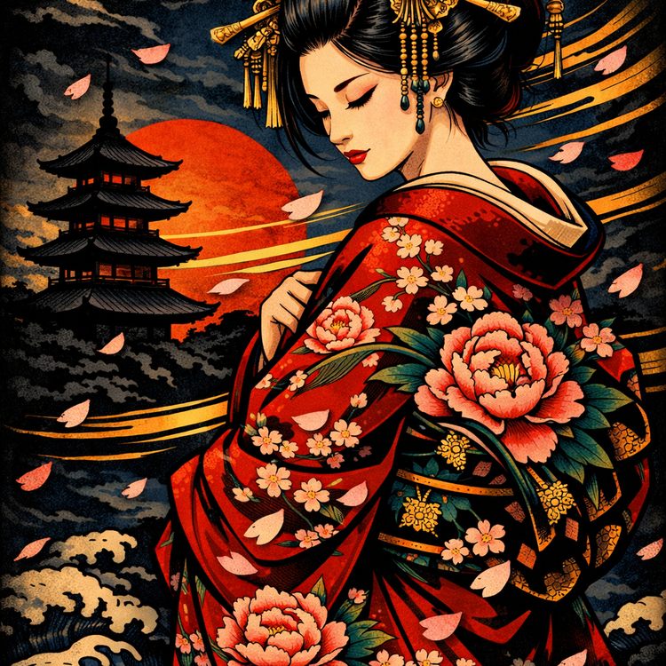 Obsidian Irezumi™ – Shadow Doctrine Exhibition II – Veiled Grace Collection