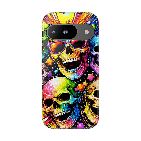 Chromatic Carnage • Google Pixel 9 • Tough Case • Wireless Friendly