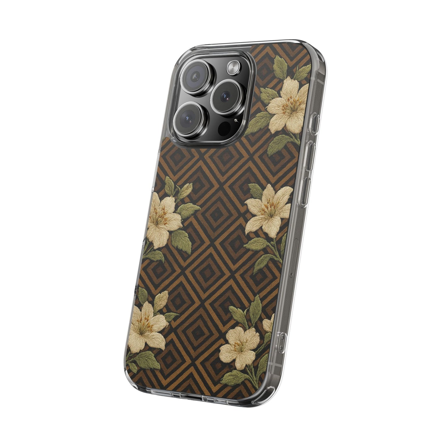 Velvet Bloom • Apple iPhone 16 • Clear Case