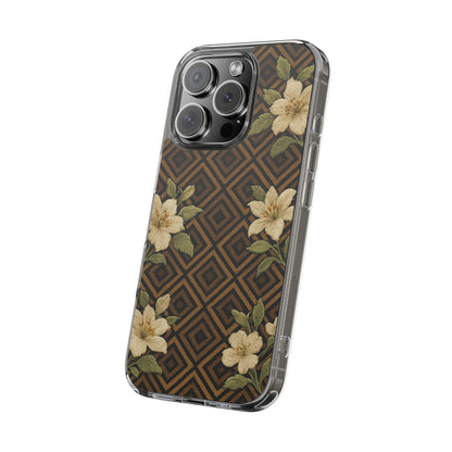 Velvet Bloom • Apple iPhone 16 • Clear Case