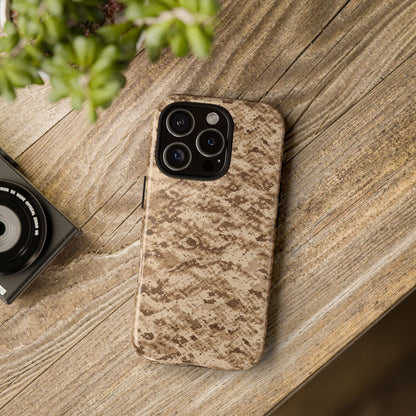 Desert Storm Camo • Apple iPhone 16 • MagSafe® Tough Case