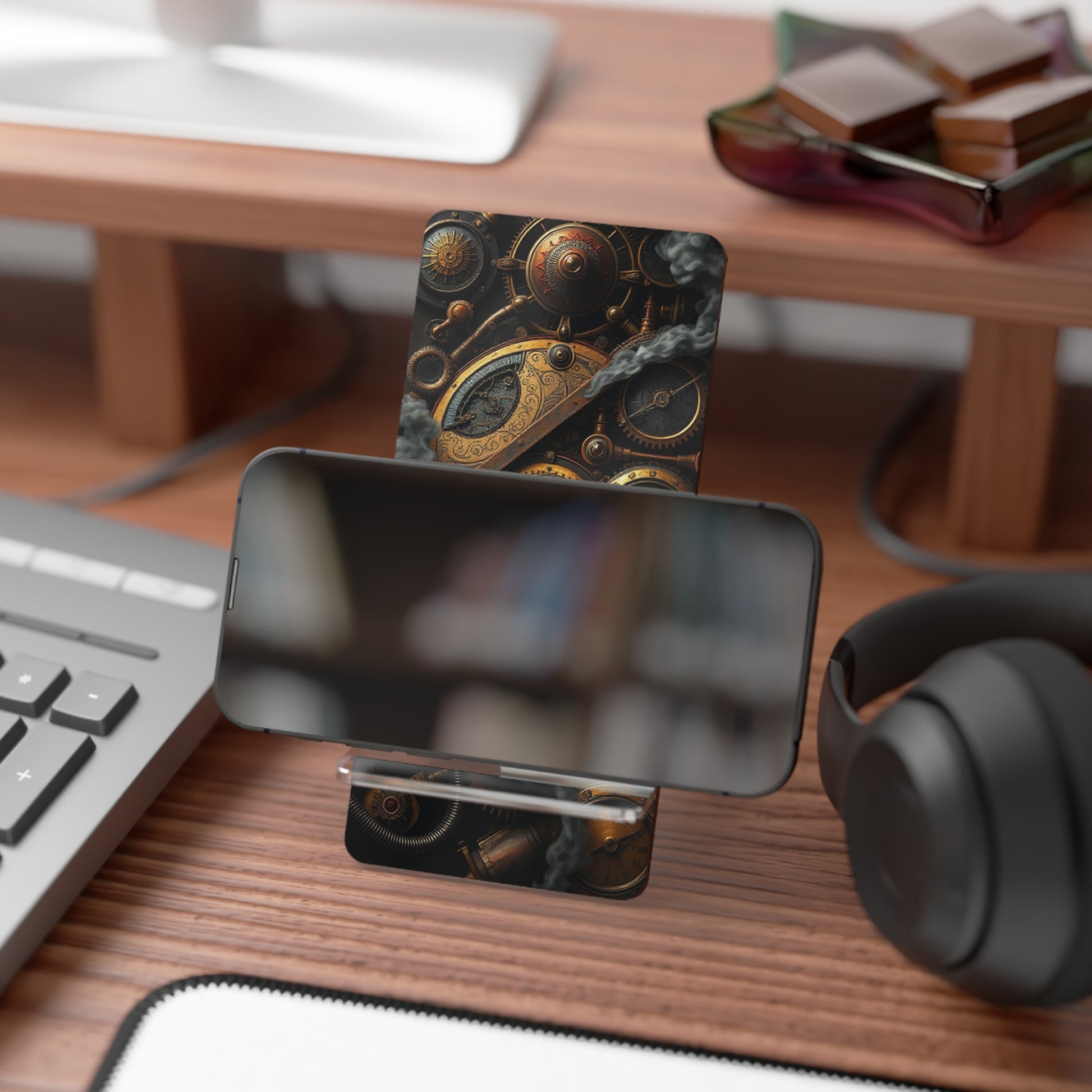 Tick Force • Smartphone Display Stand tech accessory by Black Hat Pixels