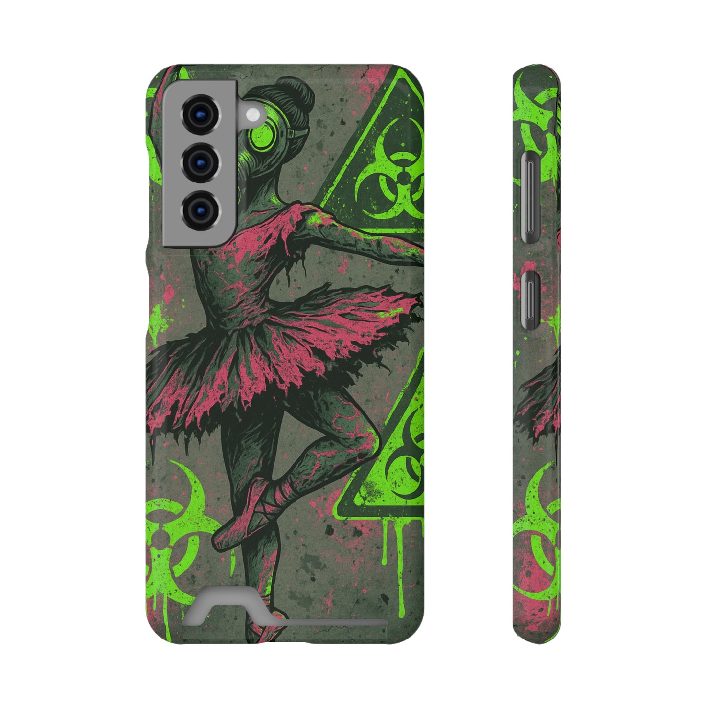 Biohazard Ballerina • Samsung Galaxy S21 • MagSafe® Tough Case with Card Holder