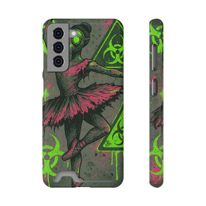 Biohazard Ballerina • Samsung Galaxy S21 • MagSafe® Tough Case with Card Holder