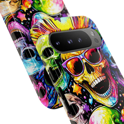 Chromatic Carnage • Google Pixel 9 • Tough Case • Wireless Friendly