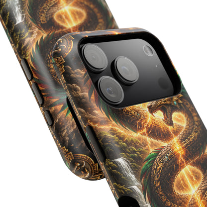 Coatl • Feathered Dominion • Empire of the Fifth Sun™ • Apple iPhone 17 Pro • MagSafe Tough Case