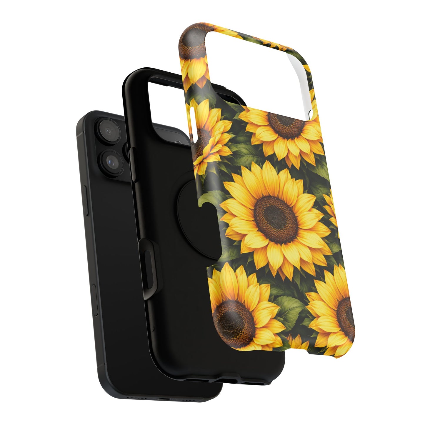 Solar Bloom • Floral Fusion • Apple iPhone 17 Pro • MagSafe® Tough Case