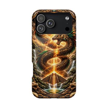Coatl • Feathered Dominion • Empire of the Fifth Sun™ • Apple iPhone 17 Pro • MagSafe Tough Case