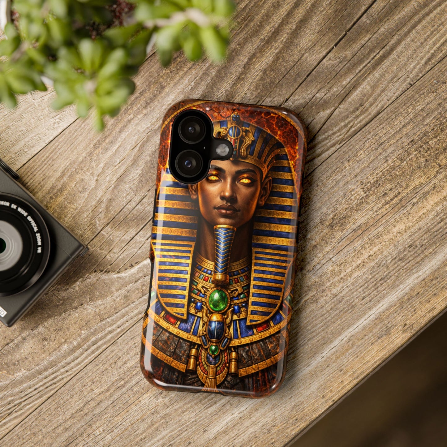 Tut • Royal • Egyptian Hieroglyphics™ Series • Apple iPhone 17 Pro • MagSafe® Tough Case