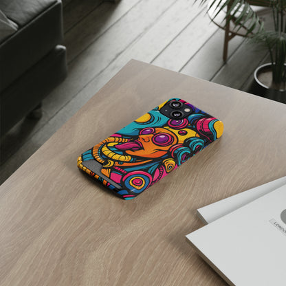 Pixel Pop • Apple iPhone 13 • MagSafe® Tough Case with Card Holder