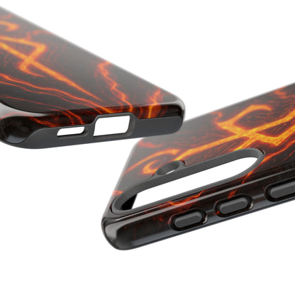 Molten Glyph • Samsung Galaxy S25 • MagSafe® Magnetic Tough Case
