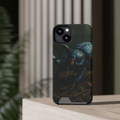 Chrome Beetle • Apple iPhone 13 • Tough Case with Card Holder • MagSafe®