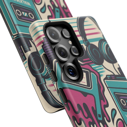 Retro Beats • Samsung Galaxy S25 • MagSafe® Magnetic Tough Case