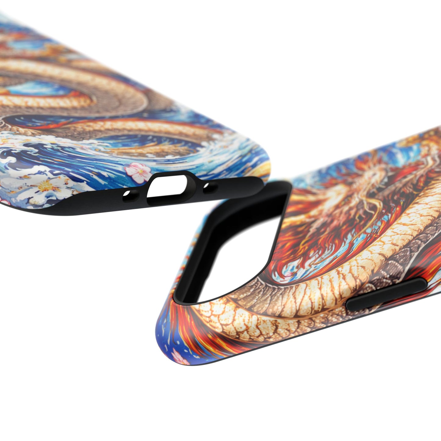 Heaven’s Mandate – Sovereign Oath • Obsidian Irezumi™ • Apple iPhone 17 Pro • MagSafe Tough Case