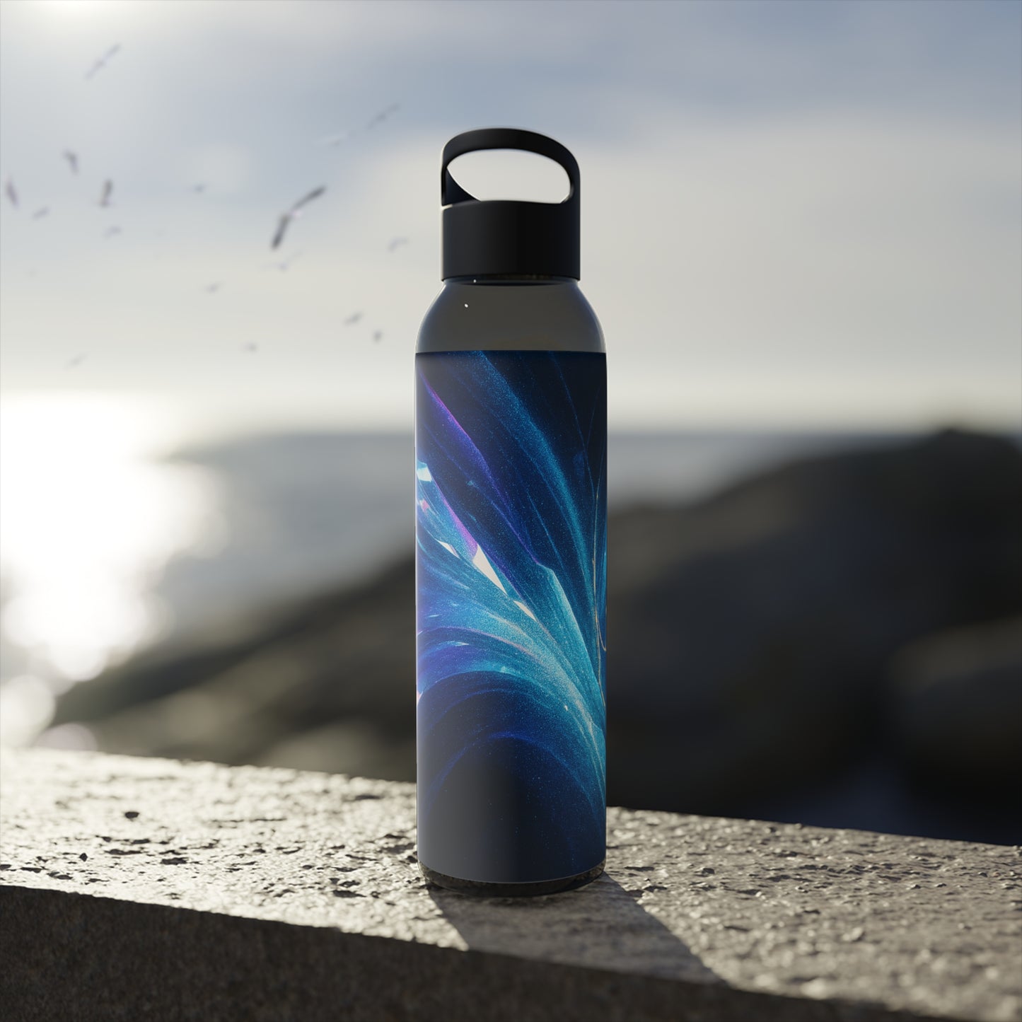 Digital Vortex • Sky Water Bottle 21.9 Oz