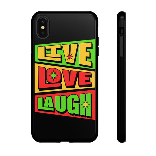 Live Love Laugh • Apple iPhone X • MagSafe® Tough Case
