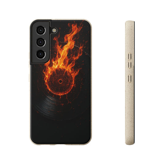 Vinyl Inferno • Samsung Galaxy S22 Eco-Friendly Phone Case
