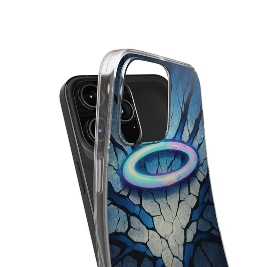 Fractured Halo • Apple iPhone 14 • Flexi Clear Case