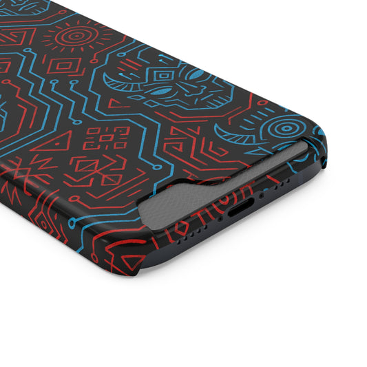 Totem Pulse • Apple iPhone 13 • MagSafe® Tough Case with Card Holder