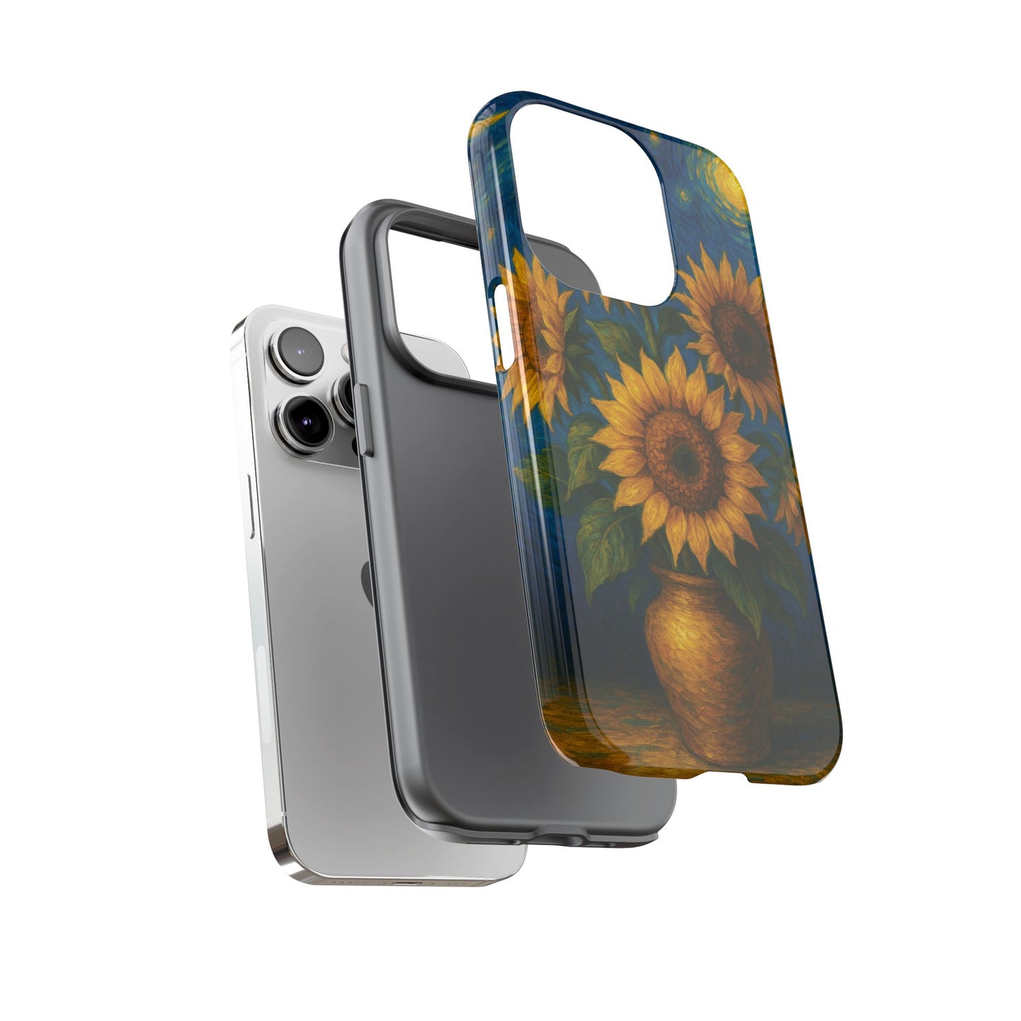 Sunflower Nights • Apple iPhone 14 • Tough Case • MagSafe®
