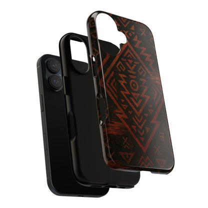 Tribal Glitch • Apple iPhone 16 • MagSafe® Magnetic Tough Case