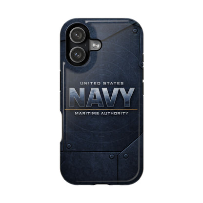 Navy • Sentinel Series • Maritime Authority • Apple iPhone 17 Pro • MagSafe Tough Case