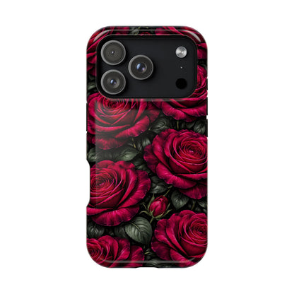 Midnight Bloom • Floral Fusion • Apple iPhone 17 Pro • MagSafe® Tough Case