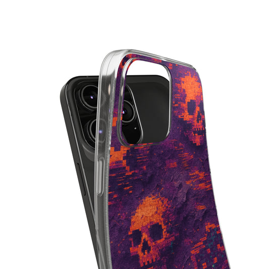 Death Glitch • Apple iPhone 14 • Flexi Clear Case