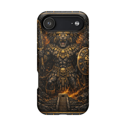 Ocelotl • Jaguar Ascendancy • Empire of the Fifth Sun™ • Apple iPhone 17 Pro • MagSafe Tough Case