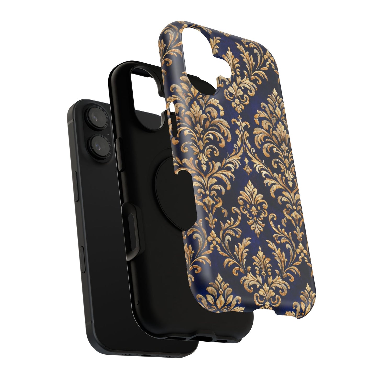 Veridian Époque • Velvet Dynasty™ Royal Weave • iPhone 17 Pro • Tough Case • MagSafe®