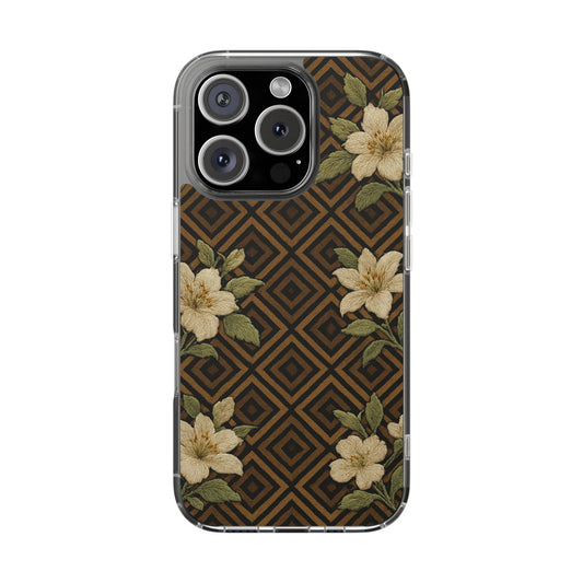 Velvet Bloom • Apple iPhone 16 • Clear Case