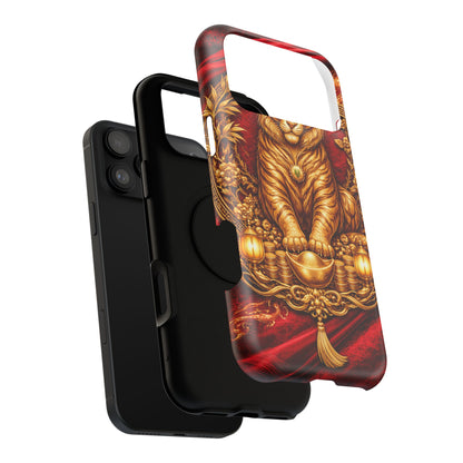 Tiger • Lunar Armor • Imperial Banner • Apple iPhone 17 Pro • MagSafe Tough Case