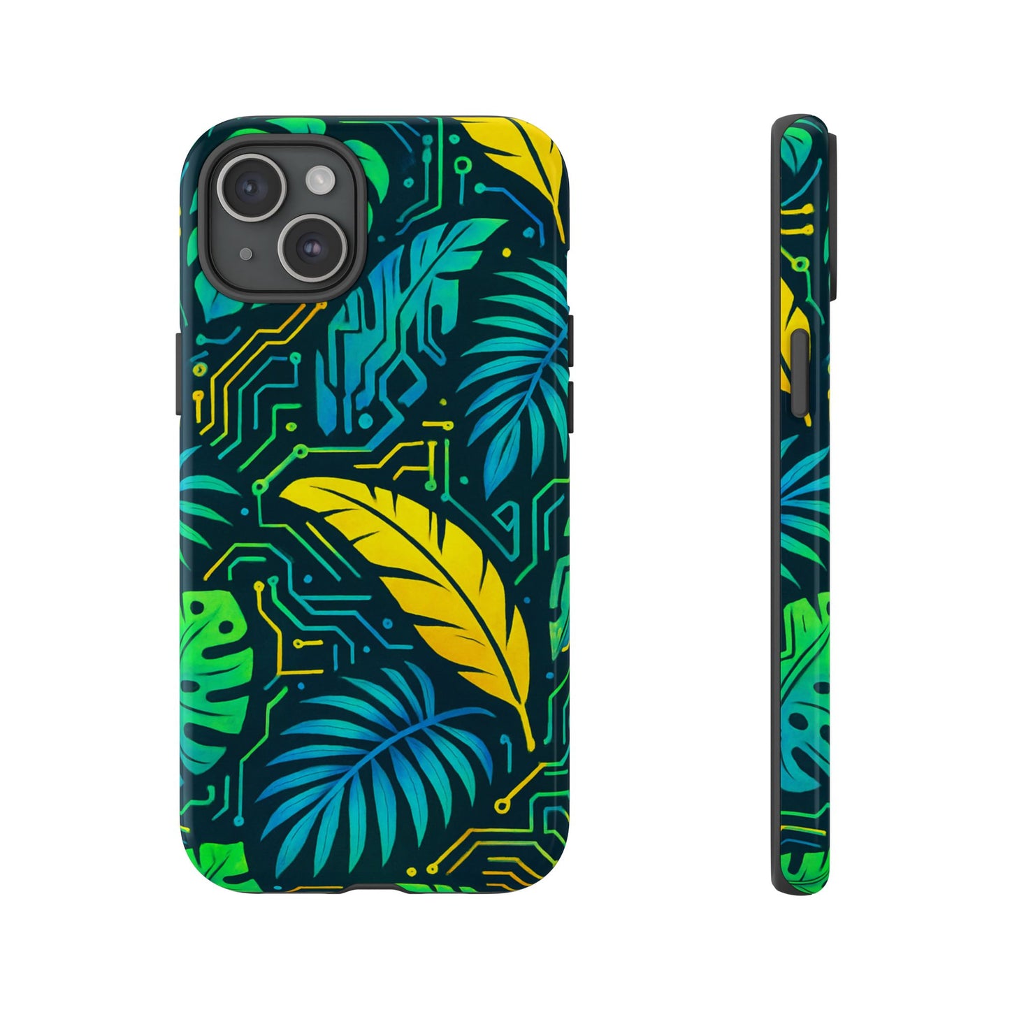 Cyber Tropics • Apple iPhone 15 • MagSafe® Tough Case
