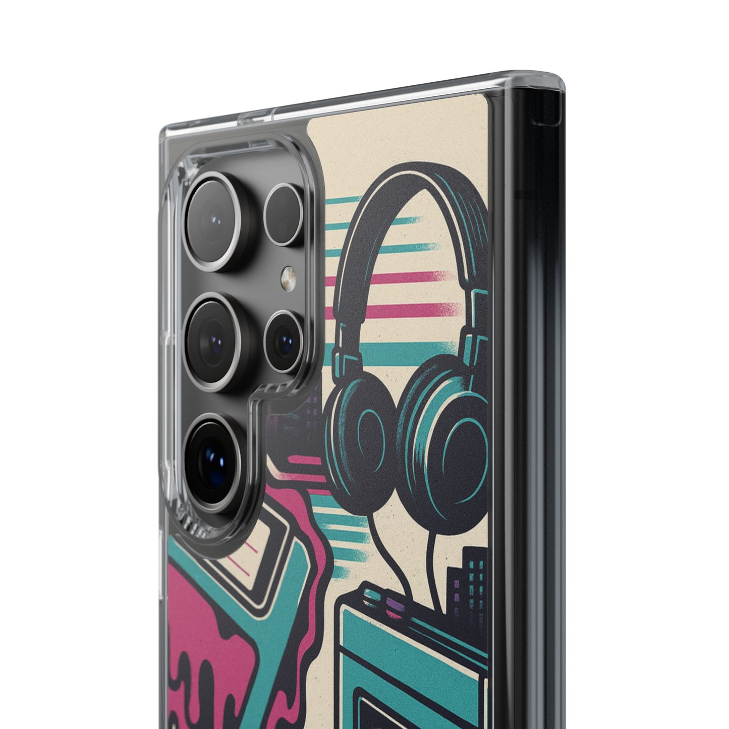 Retro Beats • Samsung Galaxy S24 • Clear Case