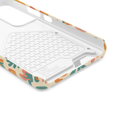 Dopamine Decor • Samsung Galaxy S22 • Tough Case with Card Holder • Wireless Friendly