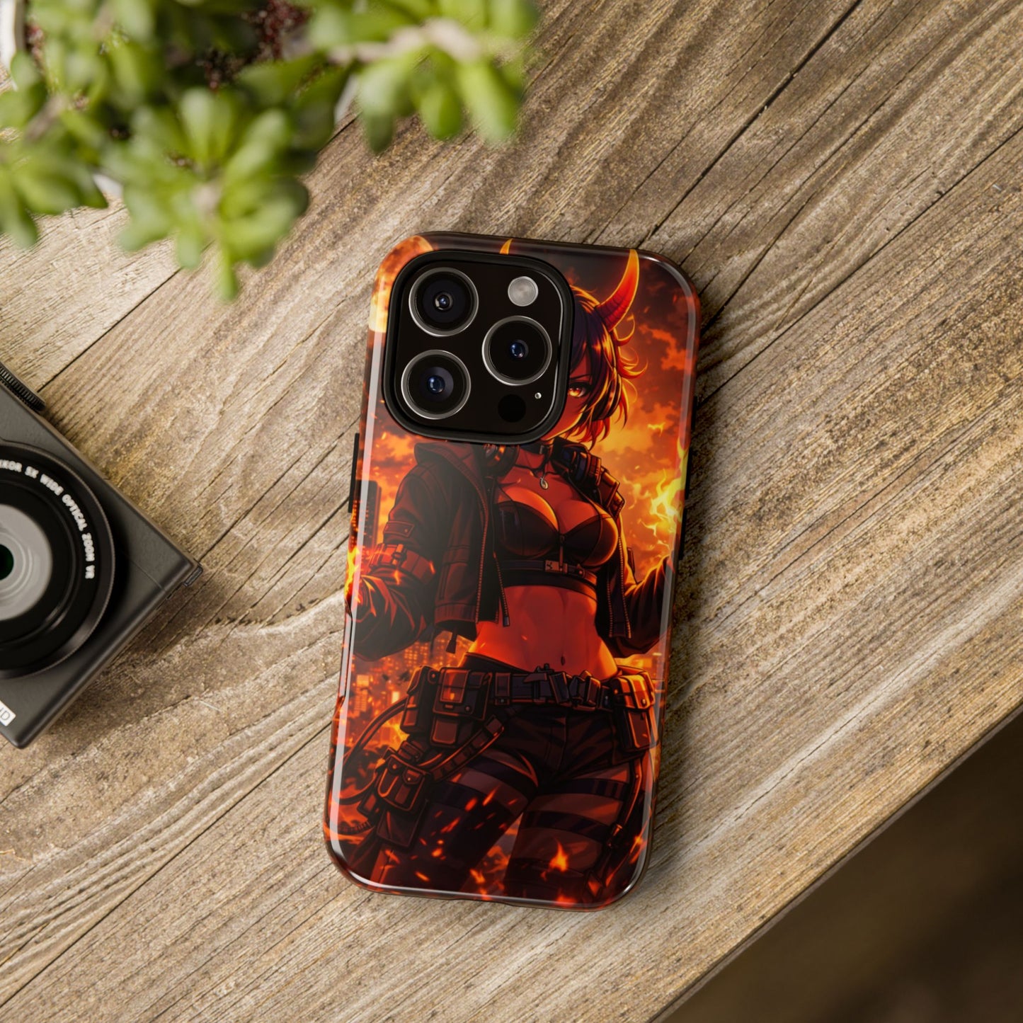 Phantom Ember • Apple iPhone 16 • MagSafe® Tough Case