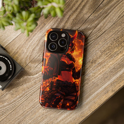 Phantom Ember • Apple iPhone 16 • MagSafe® Tough Case
