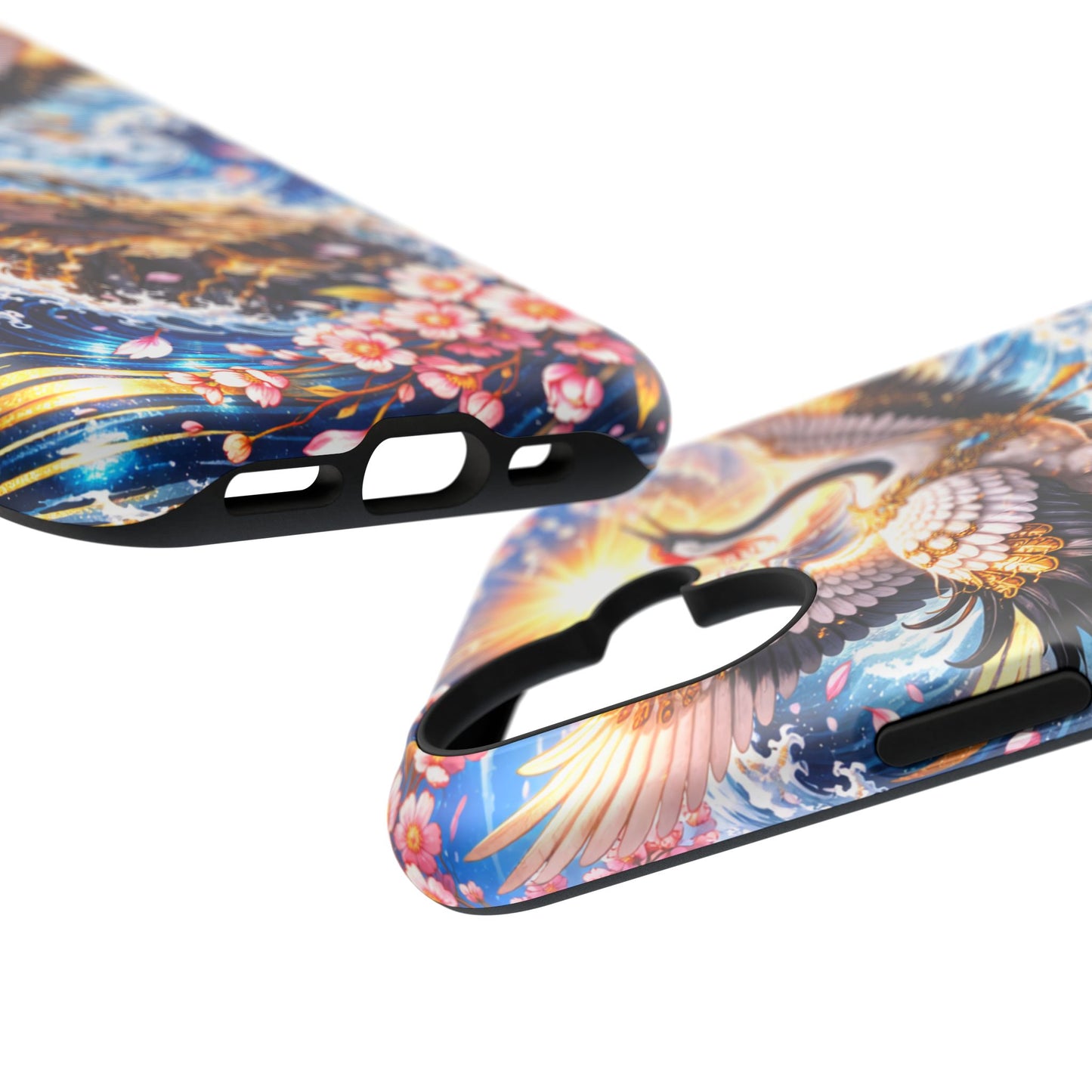 Radiant Ascent – Unbroken Honor • Obsidian Irezumi™ • Apple iPhone 17 Pro • MagSafe Tough Case