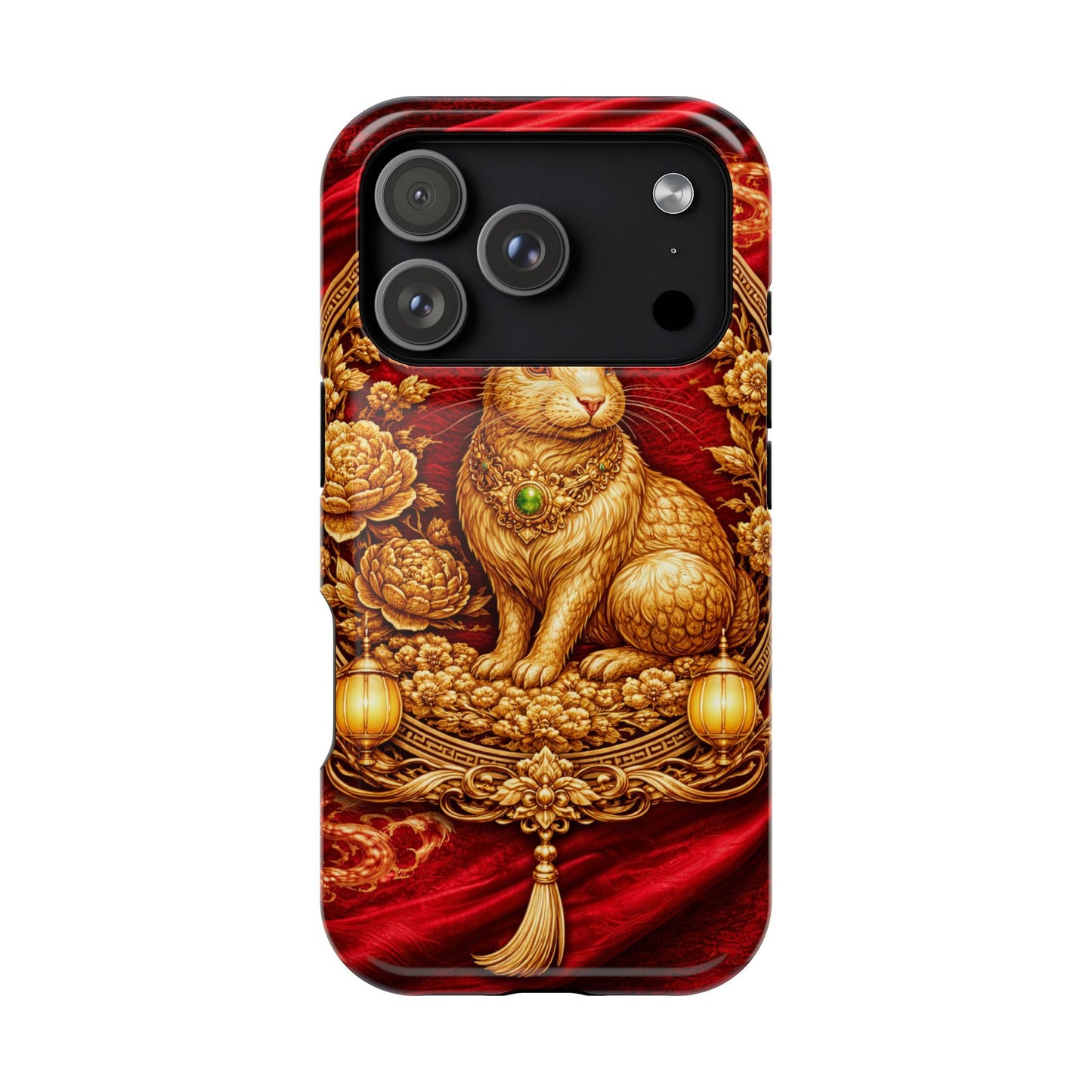 Rabbit • Lunar Armor • Imperial Banner • Apple iPhone 17 Pro • MagSafe Tough Case