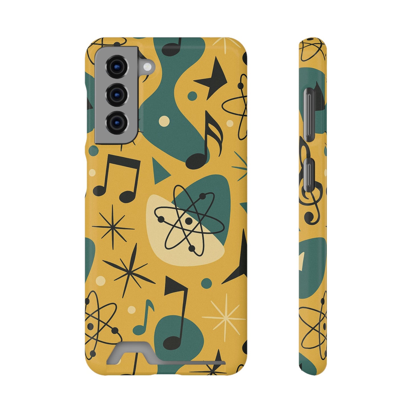 Atomic Picnic • Samsung Galaxy S21 • Tough Case with Card Holder • Wireless Friendly