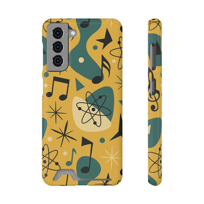 Atomic Picnic • Samsung Galaxy S21 • Tough Case with Card Holder • Wireless Friendly