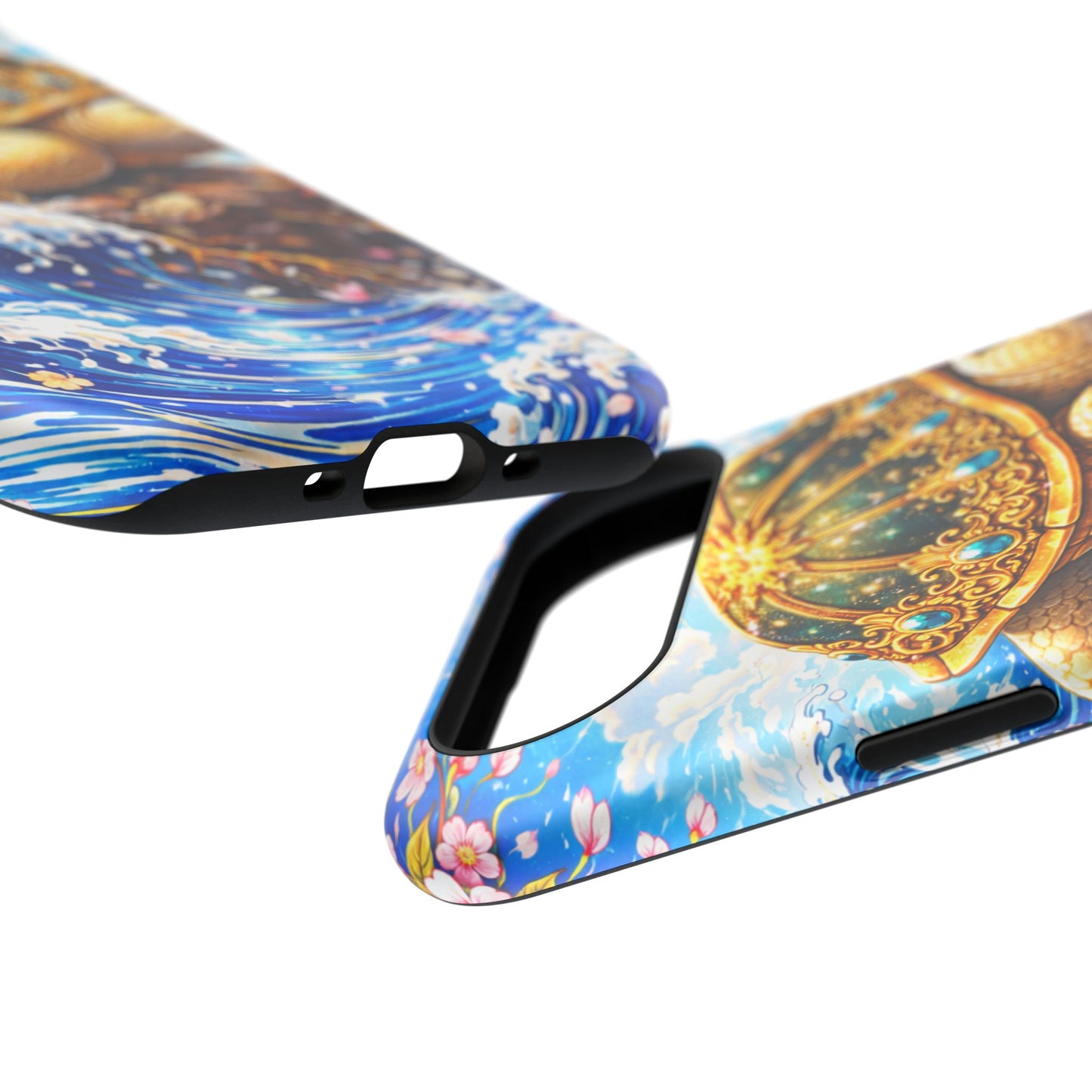 Stonebound Patience – Eternal Foundation • Obsidian Irezumi™ • Apple iPhone 17 Pro • MagSafe Tough Case