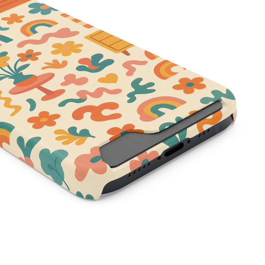 Dopamine Decor • Apple iPhone 13 • MagSafe® Tough Case with Card Holder