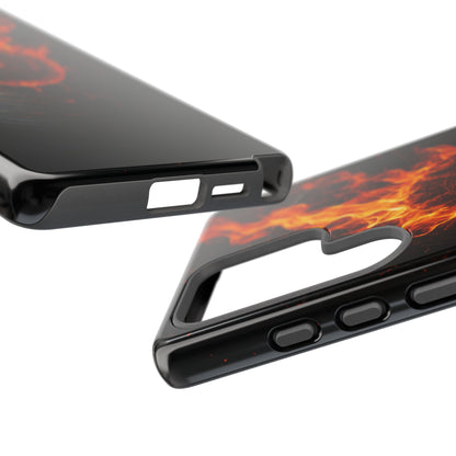 Vinyl Inferno • Samsung Galaxy S25 • MagSafe® Magnetic Tough Case