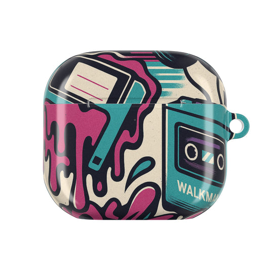 Retro Beats • AirPods Gen 4 Case (AOP)